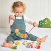 Janod - Threading Beads - Vegetable Garden Theme - Early-Learning