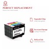 For Epson 4Pack 212XL Ink compatible for Epson 212XL Workforce