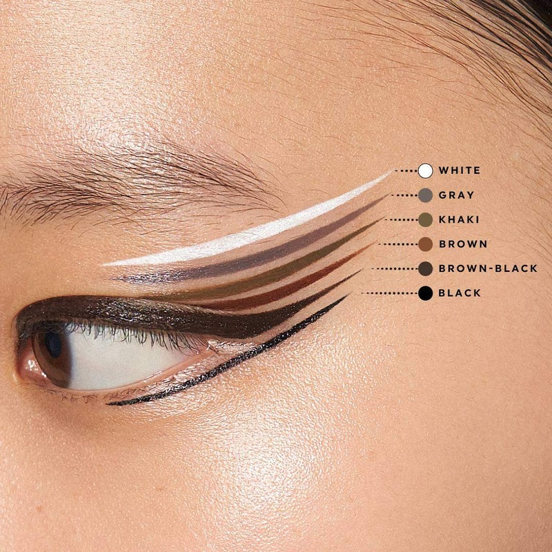 UZU BY FLOWFUSHI Eye Opening Liner [Navy] Liquid Eyeliner Hot