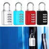 4 pcs Padlocks with Code,4 Digit Combination Padlock,Padlock for Gym