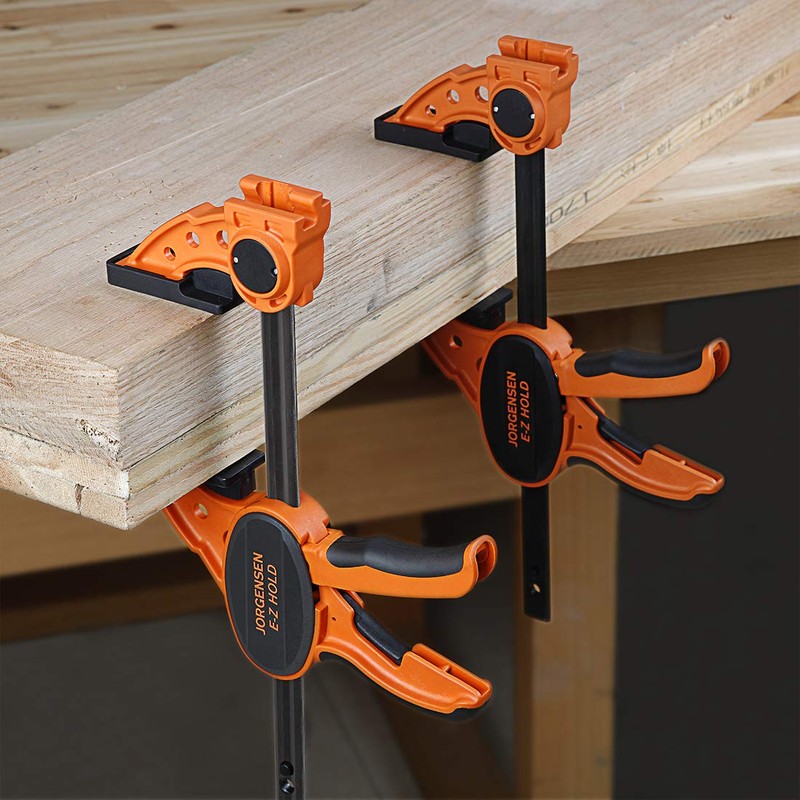 Jorgensen 6" One Hand Clamp/Spreader, 300 Lbs Clamping Force, E-Z