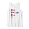 Forrest Gump Run Forrest Run Red And Blue Title Logo