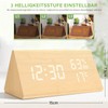 Alarm Clock, Digital Alarm Clock, Wood, Wood Effect Alarm Clock,