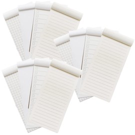 Operitacx 12st Tragbares Notizbuch Notizblöcke Abreißen Mini-notizbuch Pocket-notizblock Klein Notizblöcke Klein Zeitplan-notizblöcke Notizbuch Im Taschenformat Schulheft Papier Weiß