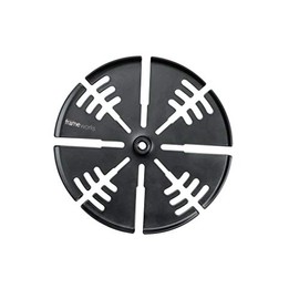 Gator Frameworks Microphone Stand Cable Hanger & Organizer (GFW-CABLEHNGRTRAY) , Black