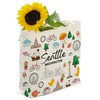 GOLRMC Seattle Canvas Tote Bag Aesthetic, Reusable Grocery Shopping Bags,