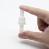 Kyuionty 2Pcs Check Valve 3/8" Plastic Barb Hose One Way