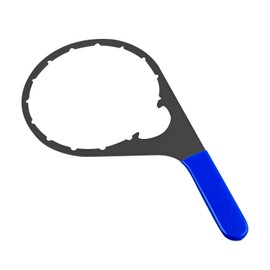 AFEISOL 6 Inch Colar/Vent Cap Fuel Filter Wrench for 380134 382 Compatible with Detroit Diesel Truck Engines, Davco 382 Filter Wrench Black/Blue，6 Inch