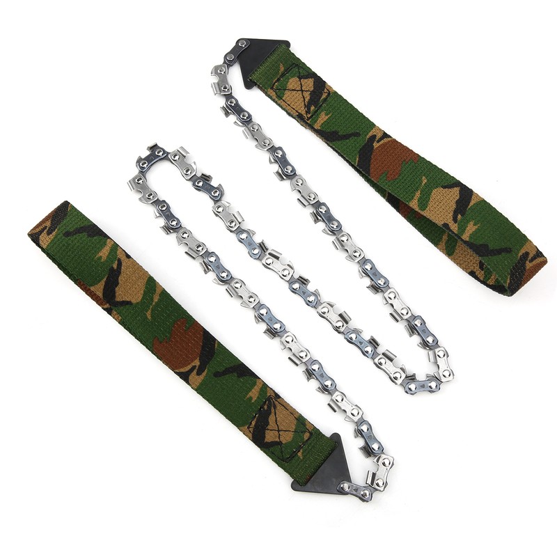 Outdoor Mini Portable Hand Chain Saw Survival 33T Logging Camping