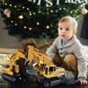 ID Gerilla Remote Control Excavator Toy, RC Construction - Metal