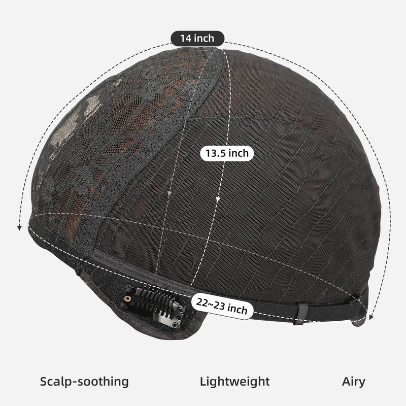 ELLORS Ash Brown Blonde Blend 16inch Human Hair Wigs for