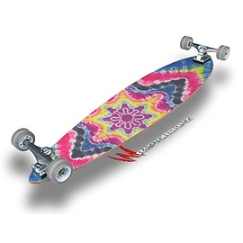 Tie Dye Star 101 - Decal Style Vinyl Wrap Skin fits Longboard Skateboards up to 10"x42" (LONGBOARD NOT INCLUDED)