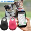 GPS Tracker Anti-Loss Anti-Theft Key Fob for Suitcase Kids Pets