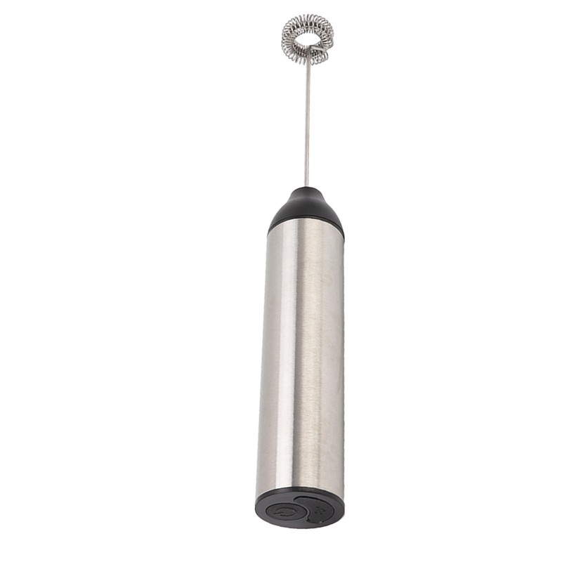 Handheld Milk Frother Lightweight Stainless Steel ABS Electric Whisk with