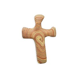 Calypso Studios by First & Main 5.5" Olive Wood Look Comforting Clay Cross