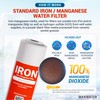 Max Water Whole House Water Filter Replacement Set Sediment, Iron
