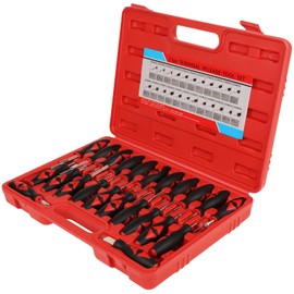 ECCPP 23 PCS Universal Terminal Release Kit Universal Wire Connector Removal Pin Extractor Release Tool Fit for American Domestic and Imported Vehicles