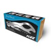 Final Touch Boxed The Flex Wine and Champagne Opener, Silver