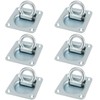 JOIKIT 6 Pack Recessed D-Ring Tie Down Anchors, Heavy Duty
