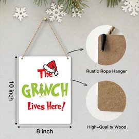 Christmas Holiday Wall Decor Xmas Vacation Decorations Christmas Vacation Signs Christmas Merchandise Gifts Christmas Vacation Movie Decor Funny Xmas Sign 8 x 10 inches