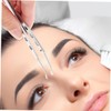 IWOWHERO 2pcs Professional Eyelid Treatment Tool Stainless Steel Tweezers Multifunctional