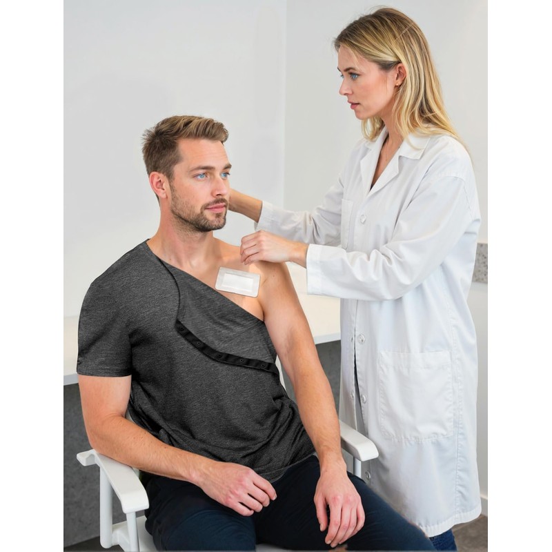 Post Shoulder Surgery Shirts for Men Women Unisex After Rotator