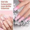 Beetles Kit Polygel para Uñas 4 Colores con Base y