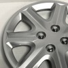 Brighter Design Set of 4 15" Push-on Silver Hubcaps for