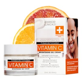 Advanced Clinicals Gel De Crema Facial Con Vitamina C Ilumin