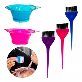 Hidracolor 2 Cio Para Aplicar Tinte Cabello 3 Brocha Para Tinte Colores
