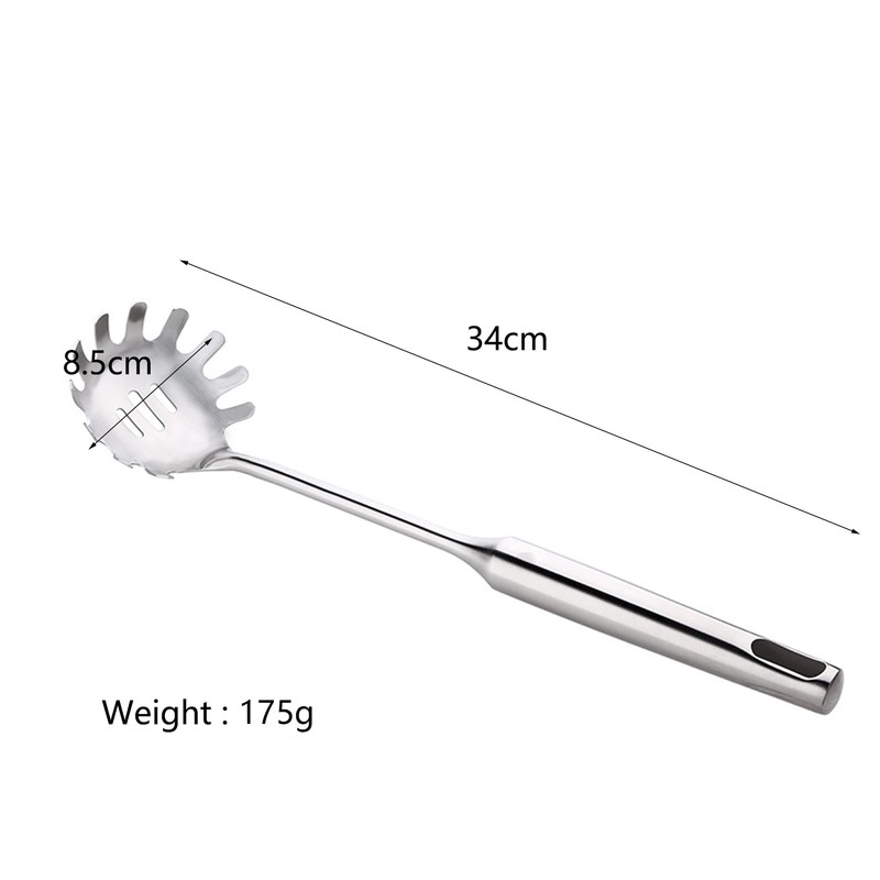 34 cm Stainless Steel Spaghetti Pasta Tongs, Stainless Steel Spaghetti