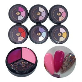 Rj Esmalte Gel Semipermanente Solido Marca Rj-gama De 18colores