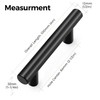 Ravinte 10 Pack Kitchen Cupboard Handles Black Cupboard Handles 64mm