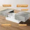 Unbranded Coffee Table with Large Storage for Living Room Modern