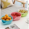 MAGICLULU Serving Dish with Snack Compartment Nut Bowl for Edamame