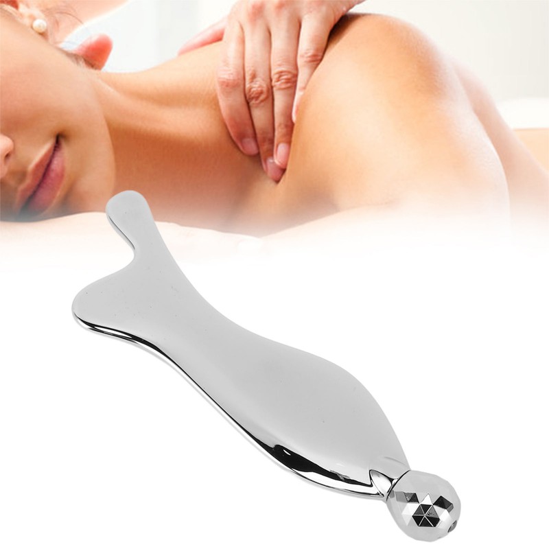 3D Roller Fish Shape Massage Tool Alloy Unclogging Tendons Relieve