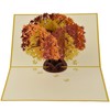 Fall Foliage Canadian Maple Tree Pop Up Greeting Card for