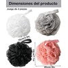 Esponja de baño 4 unidades – Set multicolor PE suave