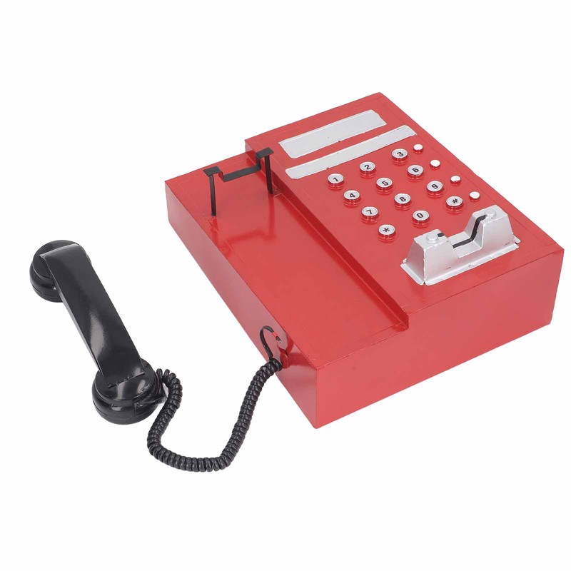 Retro Telephone Model Simulation Innovative Exquisite Old Fashioned Telephone Model