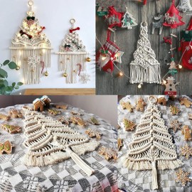 1Pc Cotton Rope Macrame Yarn,Natural Macrame Cord Twisted Cotton Rope Macrame Yarn,Approximately 100 meters/109 Yards Long, 3mm Diameter for Macrame Plant Hangers DIY Crafts (White)