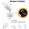 MIOBLUE LED Spot Lights Indoor Uplighting with Timer, 3W Up