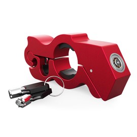 HttDog Brake Lock for Motorcycles, Steering Wheel Lock, Axle Lock, Moped, Universal, Easy Installation, Anti-Theft, Lock, Security, Reinforced Brake Lever Lock, Motorcycle Supplies, Bike Lock, Disc