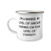 Epic Barber Gifts, I'm a Barber. My Level of Sarcasm