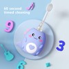Lwalaneng Children's C-Type Electric Toothbrush, Multi-Mode high-Frequency Sonic Vibration Toothbrush,