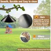 Garbuildman Squirrel Baffle for Bird Feeder Pole, Outside Hanging Mount