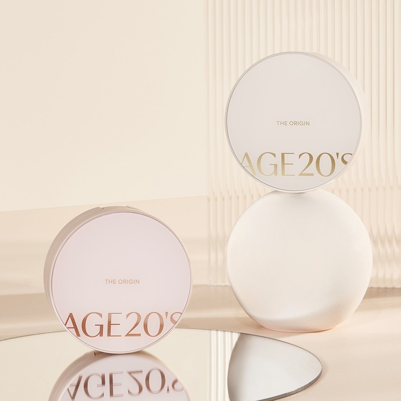 Age 20's Di-OriGene Essence Pact 12.5g + Refill 12.5g, Shade