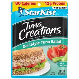 StarKist Tuna Creations Deli Style Tuna Salad Pouch 3oz Protein Snack