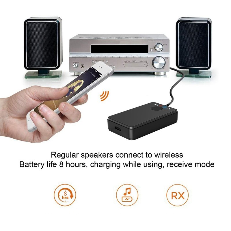 B39 BT Adapter Switchable Stereo 5V 0.5A 2 in 1