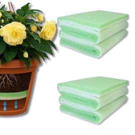 Juglok 2Pcs (47.2" x 11.8") Extra-Thick Planter Insert – Lightweight Plant Pot Filler, Cut-to-Fit Root Protection Pad, Helps Reduce Overwatering & Retains Moisture for Indoor & Outdoor Planters