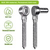 Insaga Cast 304 Stainless Steel Heavy Duty Gate Hinges, 2Pack